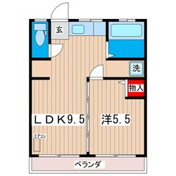 ヤママス大和の物件間取画像